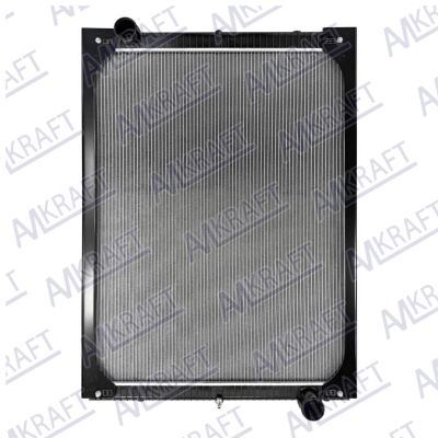 Радиатор охлаждения SHACMAN F2000/F3000 WP12 (375л.с.) алюм бачки (750-1100 мм)