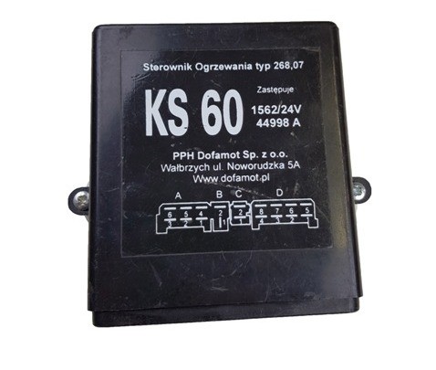 Блок управления Webasto / KS-60 24V (SG1562, 24V / 44989А)
