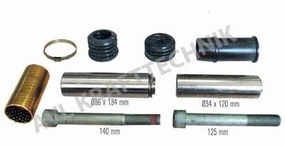 Ремкомплект суппорта SB6/SB7/SN7 (болты-140мм,125мм; втулки) (II17932/0062)