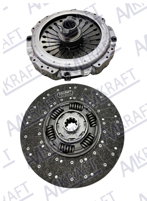 Комплект сцепления MAN TGA 430мм корзина + выжимной + диск  3400127401