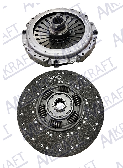 Комплект сцепления MAN TGA 430мм корзина + выжимной + диск  3400127401