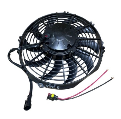 Вентилятор кондиционера 10&quot; 255мм 24V 10лопаст косые дует SPAL:VA11BP12C57S,TK:413138,781188