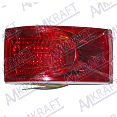 Фонарь Вольво,Неоплан, Скания бус задний нового образца красный (621460/370183)