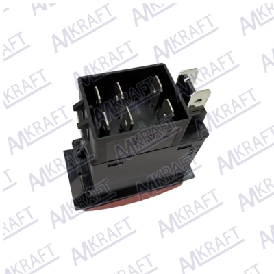 Кнопка открывания двери Yutong 6122 передней красная 3792-02382
