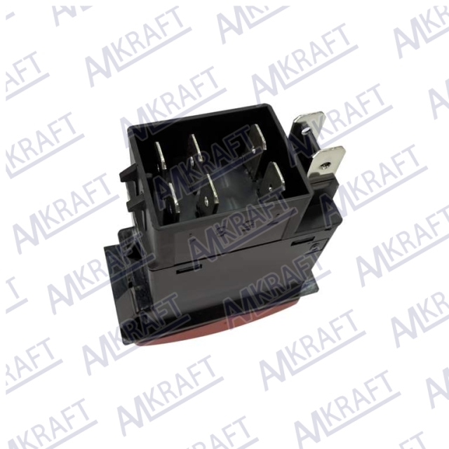 Кнопка открывания двери Yutong 6122 передней красная 3792-02382