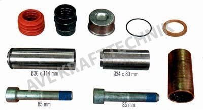 Ремкомплект суппорта SB6-7 (болты-85мм,85мм; втулки)