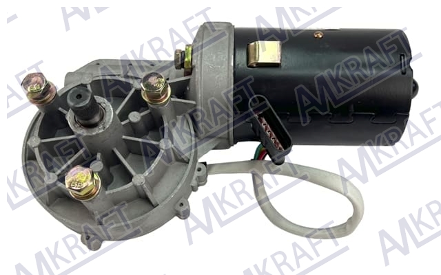 Мотор стеклоочистителя Yutong 6119/6129 24V 180W ZD2735 5 контакт в ряд 5205-00990