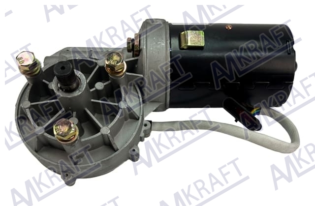 Мотор стеклоочистителя Yutong 6122  24V 150W  3741-00038