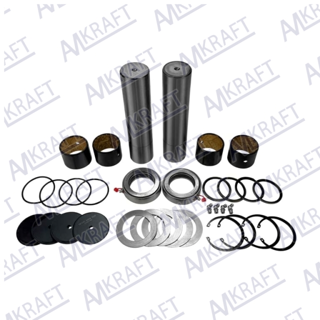 Ремкомплект шкворня SHACMAN X3000 6х4 9,5t. D=54/54,25/55, H=232.на ось