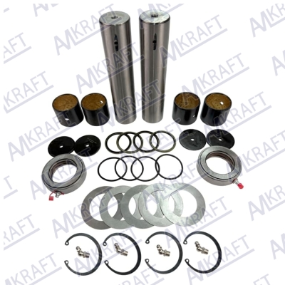 Ремкомплект шкворня SHACMAN в сборе на ось 7,5 т