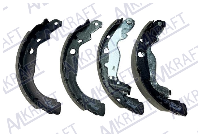 Колодки тормозные задние барабанные с накладками RENAULT Duster/Kaptur 440607493R MGA 54245