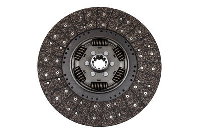 Диск сцепления для KAMAZ,МВ 395GTZ ;ступица 1,3/4"-10N (1878004094)