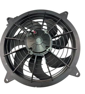 Вентилятор кондиционера 12" 305мм 24V 6A 160W 7лопаст косые