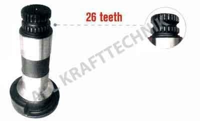 Вал суппорта задний левый короткий 26z LRG622