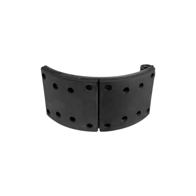 Колодка тормозная передний мост  правая с накладками