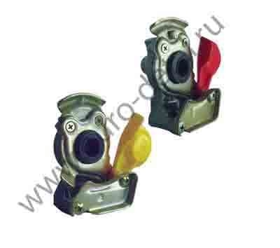 Быстросъемное соединение M22x1,5 желтый с клапаном (452 200 212 0)