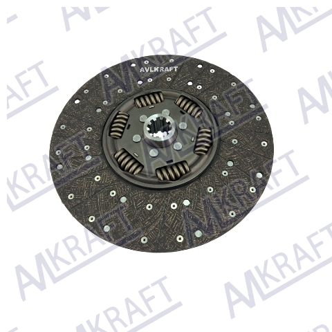 Диск сцепления ПАЗ 362GTZ 1 1/2'-10N  мотор ММЗ КПП ZF S5-43,МАЗ,ПАЗ  1878001501