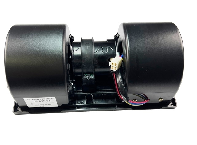 Вентилятор отопителя 351x136x140мм SPAL  006-B50-22  24V на 4 контакта 