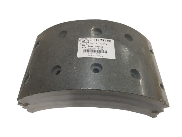 Накладки тормозные WVA:17287; МВ 914АК 135/14,3/259 13,4 00 STD