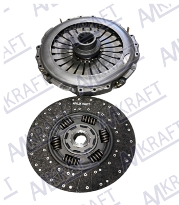 Комплект сцепления Скания D430 корзина+диск+выж.подш.  3400700612