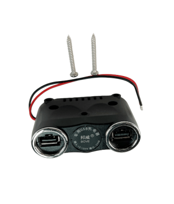 Модуль зарядки USB (двойной, стоит под сидением) Yutong 6122 3784-01047