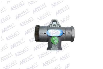 Клапан тормозной двухмагистральный