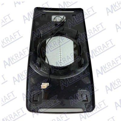 Зеркальный элемент заднего вида KingLong 375x187(154) с подогревом  282000252