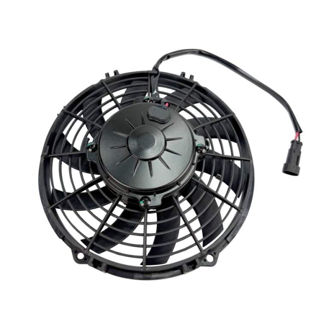 Вентилятор кондиционера 9" 225мм 24V 120W 10лопаст косые