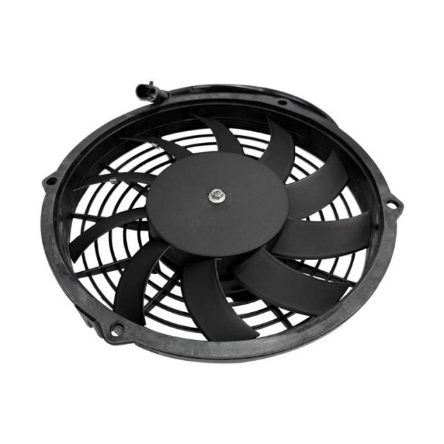 Вентилятор кондиционера 9" 225мм 24V 120W 10лопаст косые