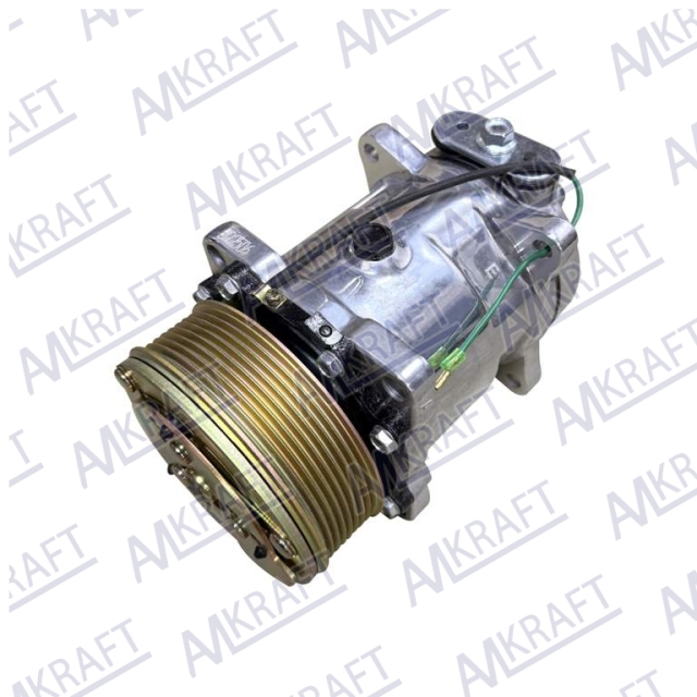 Компрессор кондиционера SITRAK T5G 24V 8PK 119mm 200V77970-7028